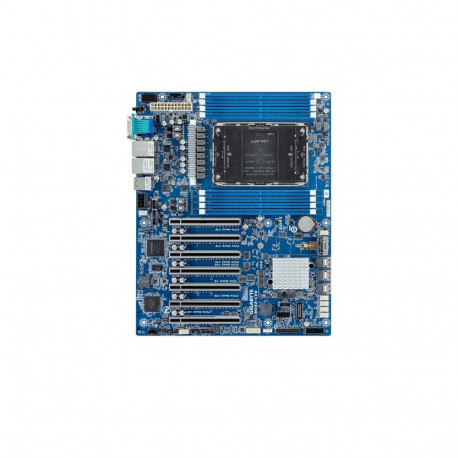 Motherboard - Gigabyte MS03-CE0 LGA4677 Intel Xeon Max, DDR5, PCIe Slots, Black