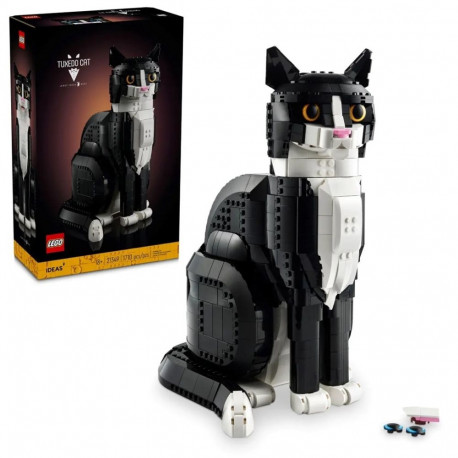 Building Set - LEGO IDEAS 21349 Tuxedo Cat