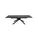TABLE DINING FOLDABLE DRDTQ002SBL BLACK