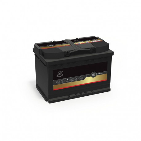 BATTERY AUTOSERIO AGM 70 AH. 760 A