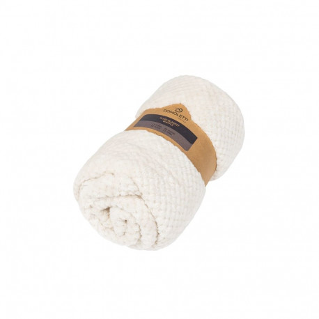 BLANKET WAFFLE FLANNEL 150X200 CM IVORY