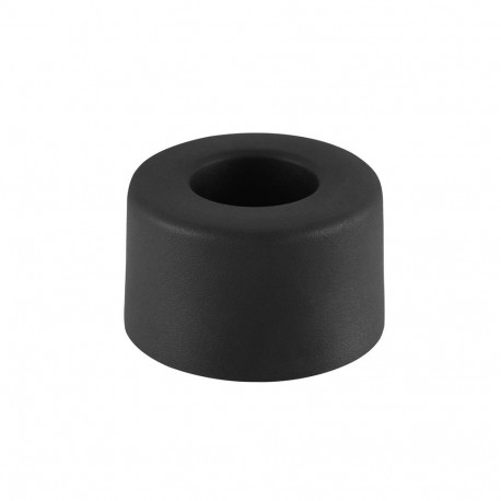 DOOR STOP 25N 40X25MM BLACK 1PCS