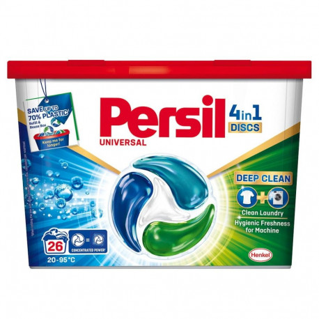 CAPS WASHING PERSIL DISCS WHITE 26PCE