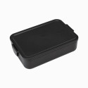 LUNCH BOXMAKE&TAKE WIH DIVEDER DAR GREY