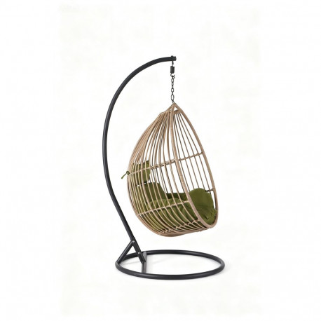 HANGING CHAIR DARK BROWN
