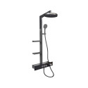 SHOWER SET DOMOLETTI METAL GREY