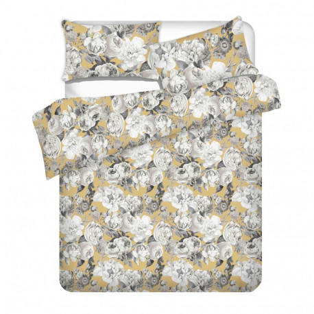 BED COV SET Reine Flowers COTTON 200x220