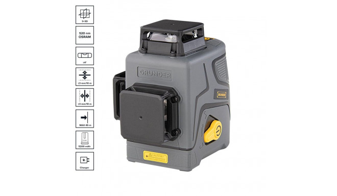 CORDLESS LASER LEVEL 3X3D MTM350B