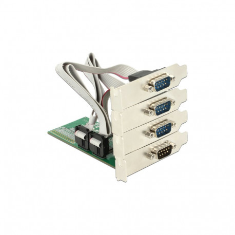 PCI Express x1 Karte zu 4 x Seriell RS-232