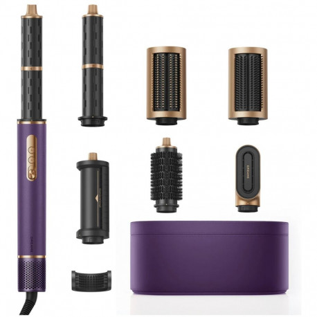 Airstyle Pro kuivatus- ja stiilimiskomplekt 7-in-1, lilla