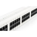 Digitus CAT 3 ISDN patch panel, unshielded, 50 port (gray, 1 U)
