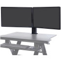 Ergotron WorkFit Dual Monitor Kit (Black)