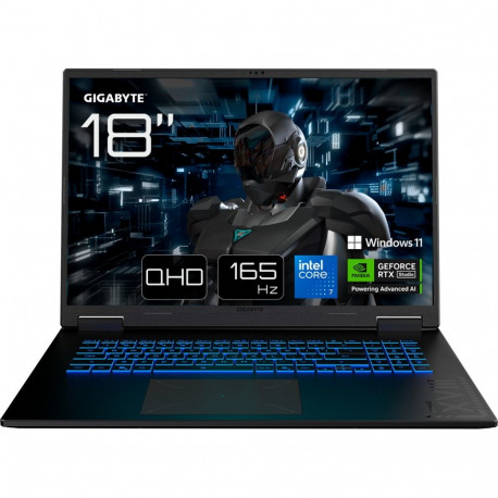 GigaByte GAMING A18 PRO DXJ (black, Intel Core? 7 240H, NVIDIA GeForce RTX 5070 Ti, 32 GB DDR5, 1 TB