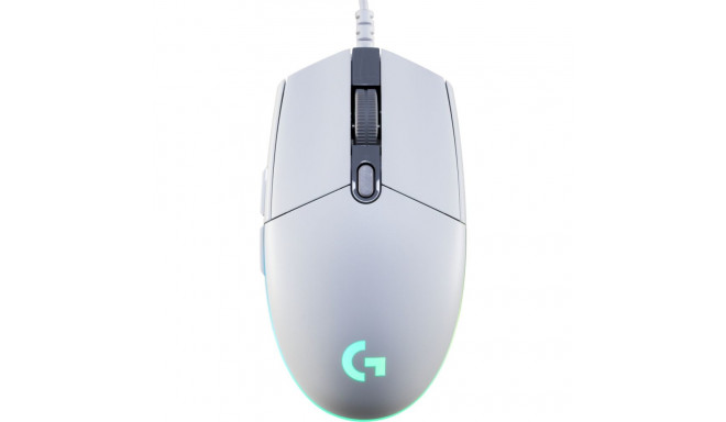 Logitech Mouse G203 Lightsync white (910-005797) (910005797)