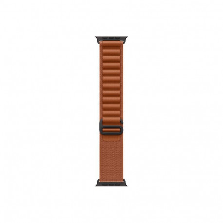 Apple 49mm Terra Cotta AlpineLoop -Small - Black Titanium Finish |
