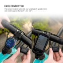 Fixed pedaalimissageduse/kiiruse andur Spin Bluetooth, must