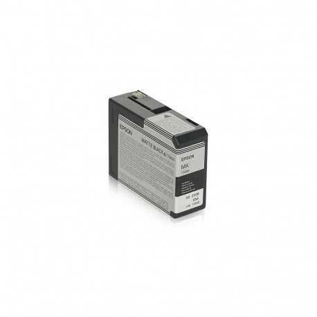 Epson tindikassett T 580 80ml T 58080N, mattmust
