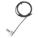"Dicota UNIVERSAL SECURITY 3-IN-1 CABLE"