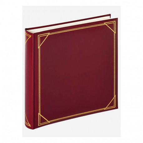 Walther fotoalbum Standard MX200R 30x30 100 lehekülge valge, veinipunane