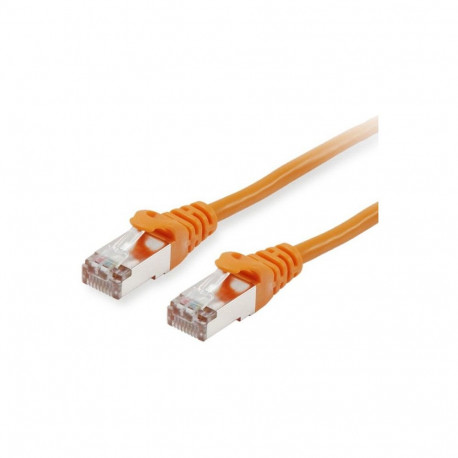 "Equip Patchkabel Cat6 S/FTP 2xRJ45 50.00m orange LSZH Polybeutel"