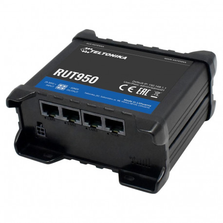 "Teltonika RUT950 Industrial Dual SIM LTE Wifi Router"