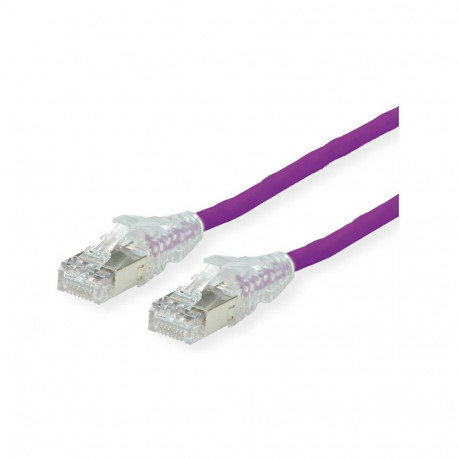 "DTWYLER Patchkabel Cat.6A (Class EA) S/FTP, CU 7702 flex LSOH, AMP v2, violett, 2 m"