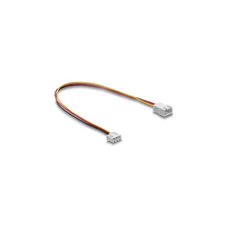"Delock Lüfter Verlängerungskabel JST Stecker zu Buchse 3 Pin, Steckerlänge 7 mm, 30 cm"