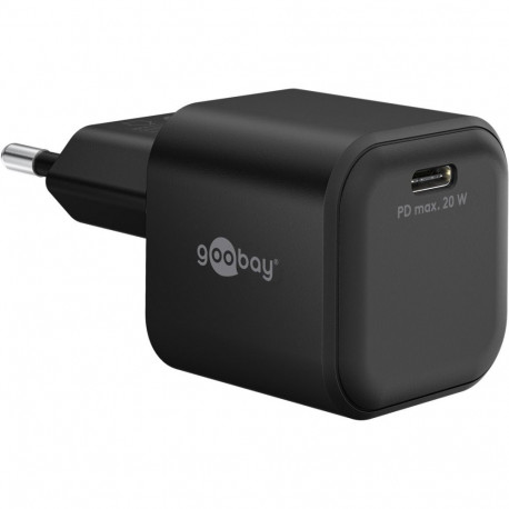 USB-C™ PD GaN Fast Charger Nano (20 W) black