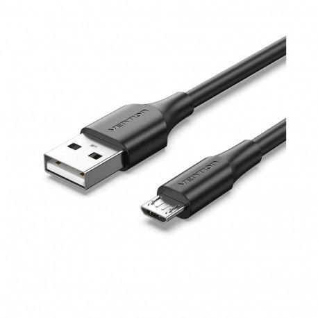 CABLE USB2.0 TO MICRO-B/0.25M BLACK CTIBC VENTION