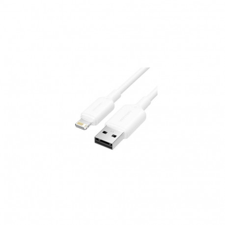 CABLE USB2.0 TO LIGHTNING/2M WHITE LAMWH VENTION