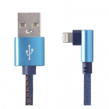CABLE LIGHTNING TO USB2 1M/CC-USB2J-AMLML-1M-BL GEMBIRD