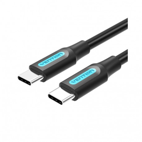 CABLE USB-C TO USB-C/1M BLACK COSBF VENTION