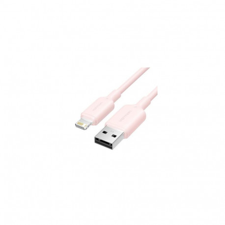 CABLE USB2.0 TO LIGHTNING/1M PINK LAMPF VENTION