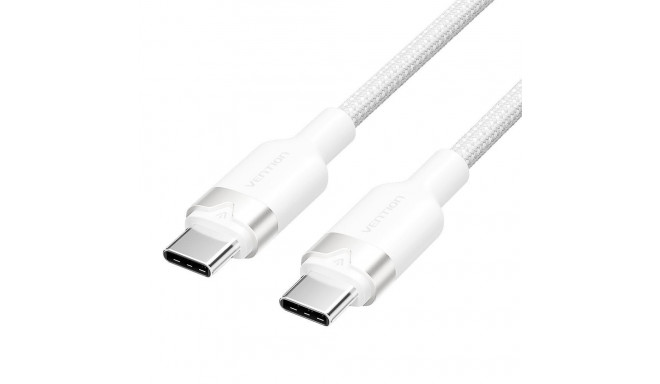CABLE USB-C TO USB-C/1M WHITE TRDWF VENTION