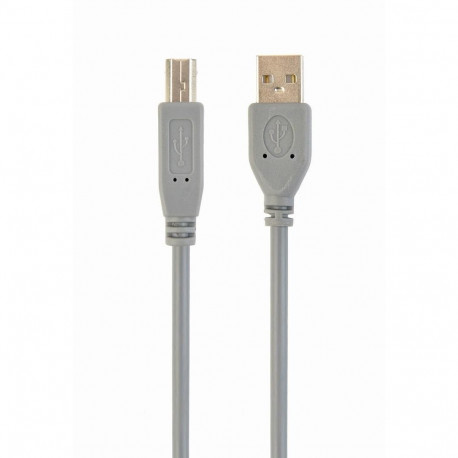 CABLE USB2 AM-BM 1.8M/GRAY CCP-USB2-AMBM-6G GEMBIRD