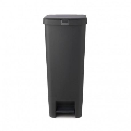 Prügikast 40L, Brabantia, StepUp, pedaaliga, L-35.2x S-28.0x K-66.6/100.0cm/ Dark Grey, tumehall