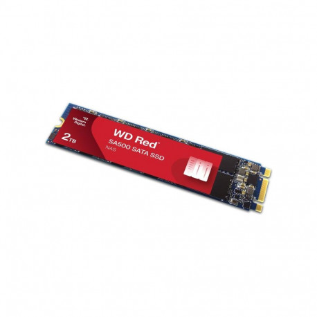 M.2 SSD - Western Digital Red SA500 2TB Internal SSD (WDS200T1R0B) for NAS Systems