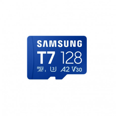 Samsung microSD-mälukaart T7 128GB microSDXC U3 V30 A2