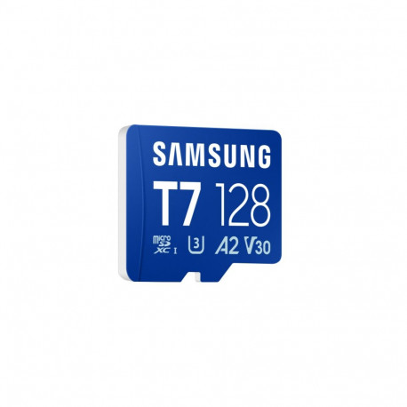 Samsung microSD-mälukaart T7 128GB microSDXC U3 V30 A2