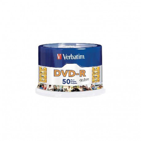 Verbatim DVD-R, 16x, 4.70GB, 50 pcs 4.7 GB 50 pc(s)