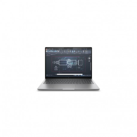 HP ZBook 8 G1i Intel Core Ultra 7 255H Mobile workstation 40.6 cm (16") WUXGA 32 GB DDR5-SD