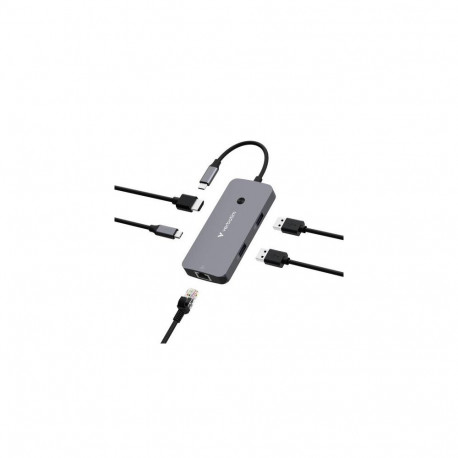 Verbatim CMH-05 USB Type-C 5000 Mbit/s Silver