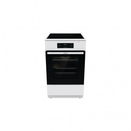 Gorenje GEIT5C60WPG Freestanding cooker Electric Zone induction hob White