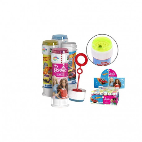 Bańki mydlane 60 ml display 36 sztuk mattel barbie-hot wheels
