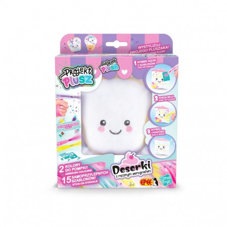 Projekt plusz deserki - kreatywny zestaw z ręcznym aerografem, chałka
