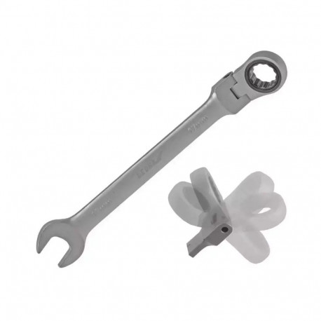 Narre-lehtsilmusvõti liigendiga 19mm crv