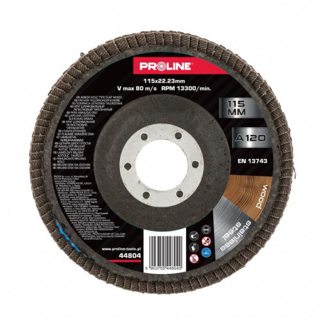 talerš-klapplihvketas a120 115x22 proline