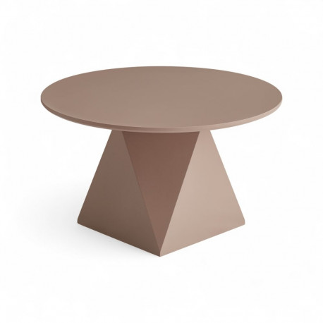 Diivanilaud AURA ø80 cm, pruun