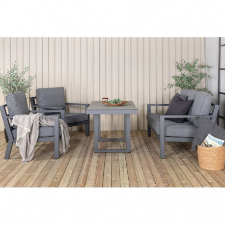 Lounge komplekt BARCELONA, must