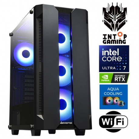 INTOP AQUA Ultra 7 270K Plus 32GB DDR5 2TB SSD M.2 NVME RTX5050 8GB WiFi no-OS